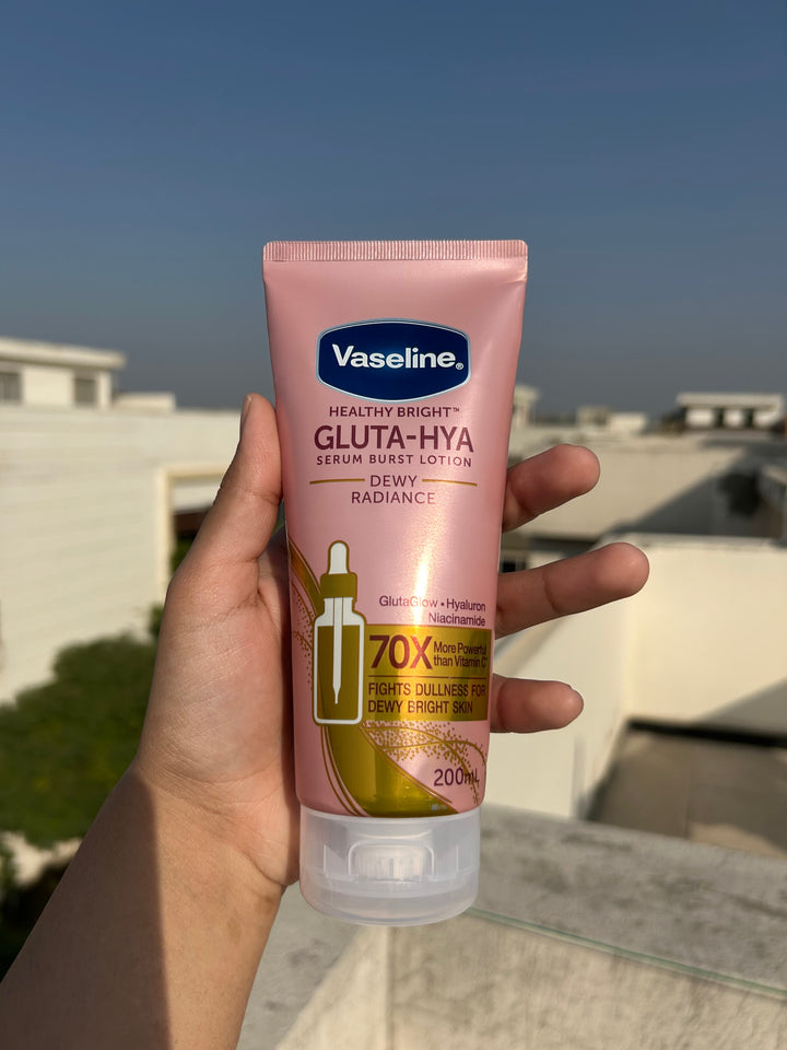 VASELINE GLUTA-HYA DEWY RADIANCE SERUM BURST LOTION 200 ML