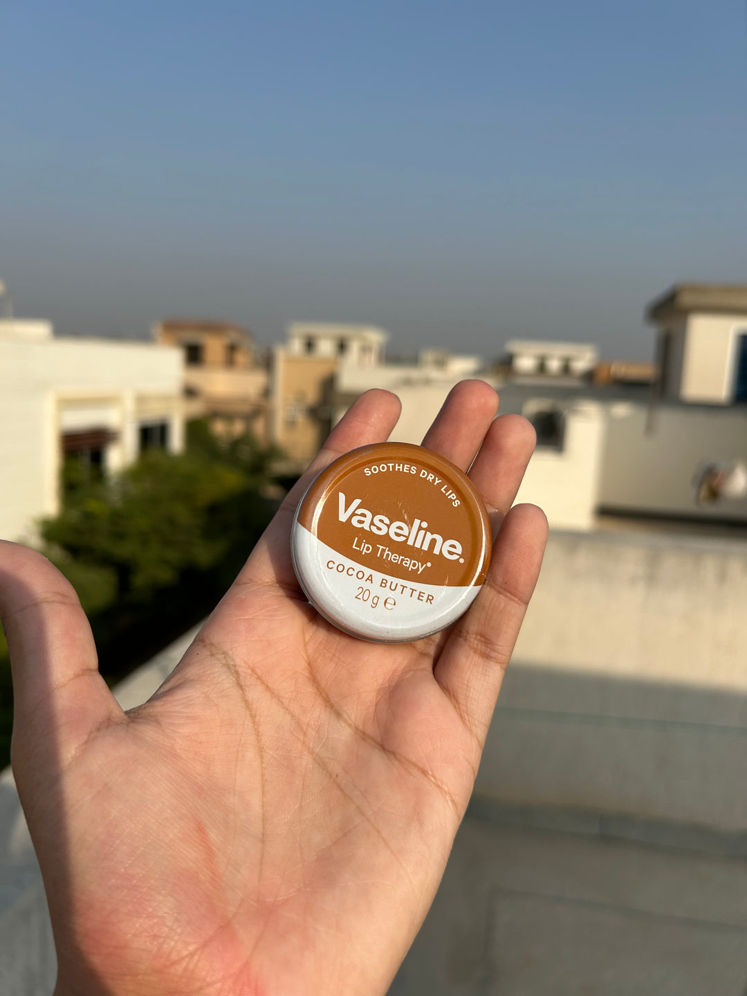 VASELINE LIP THERAPY BALMS 20 GRAMS EACH.