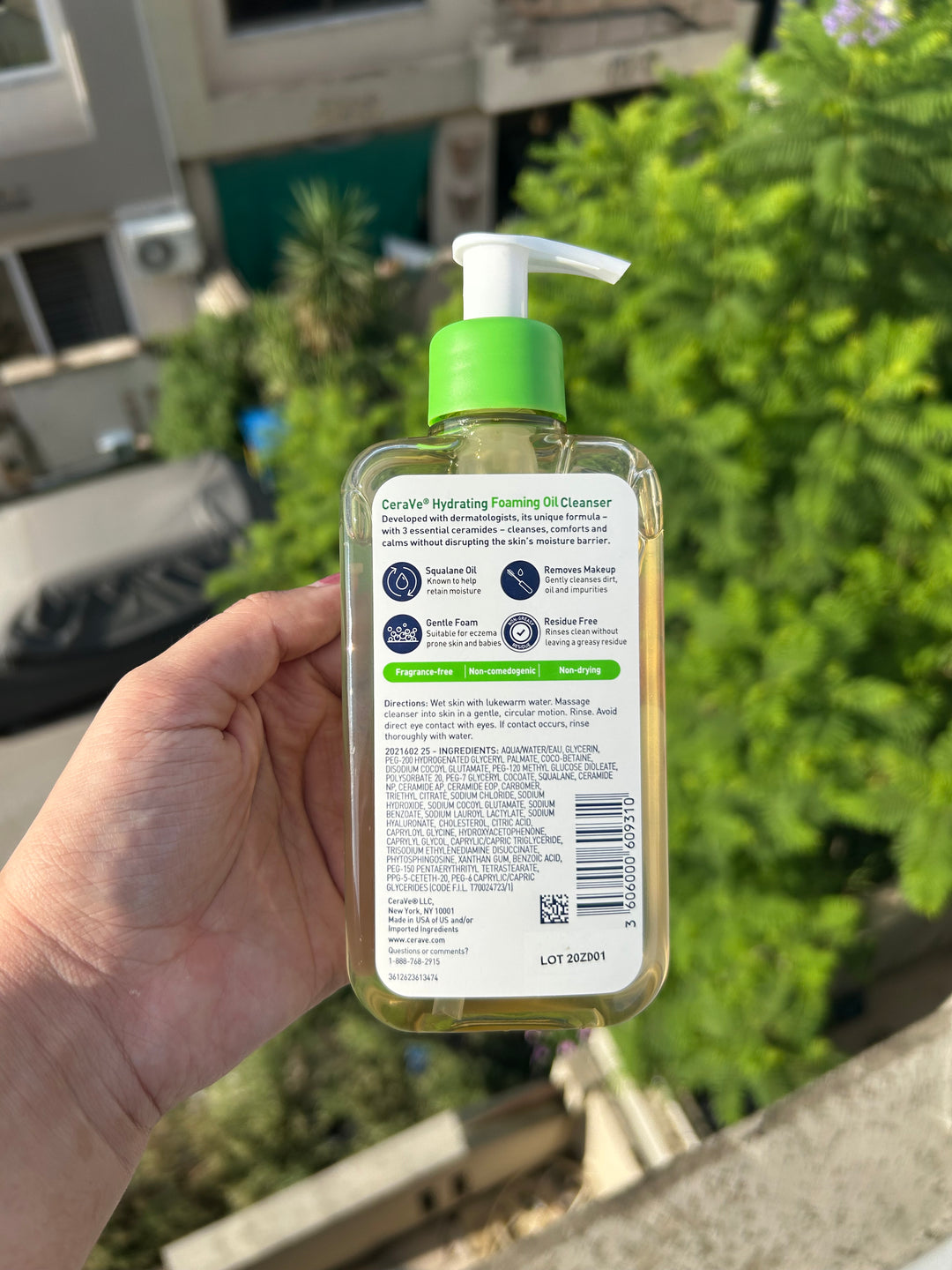 CERA VE HYDRATING FOAMING OIL CLEANSER 236 ML