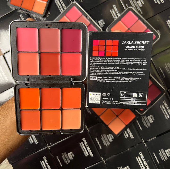 Carla Secret Creamy Blush Palette