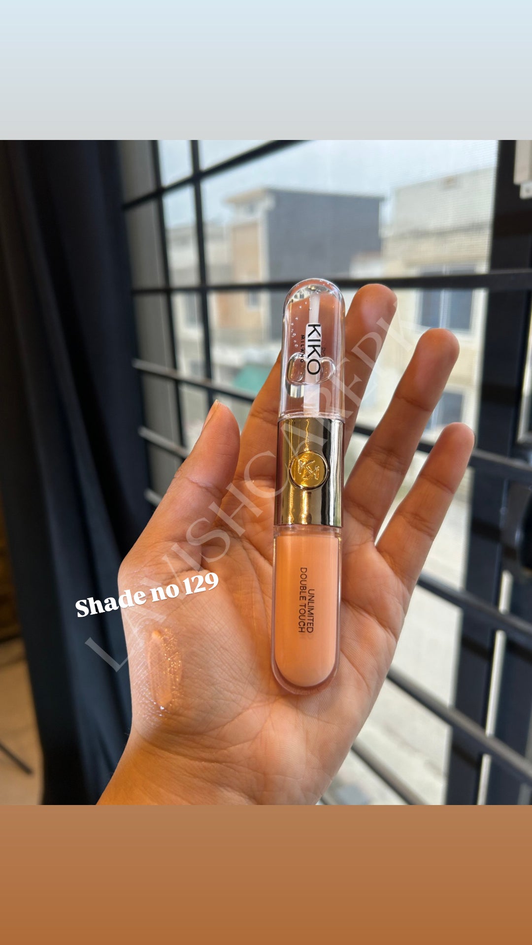 Kiko milano ultimate double touch liquid lip colour two faced