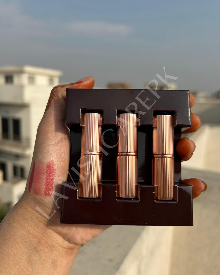 Charlotte tilbury 3 in 1 lipstick set