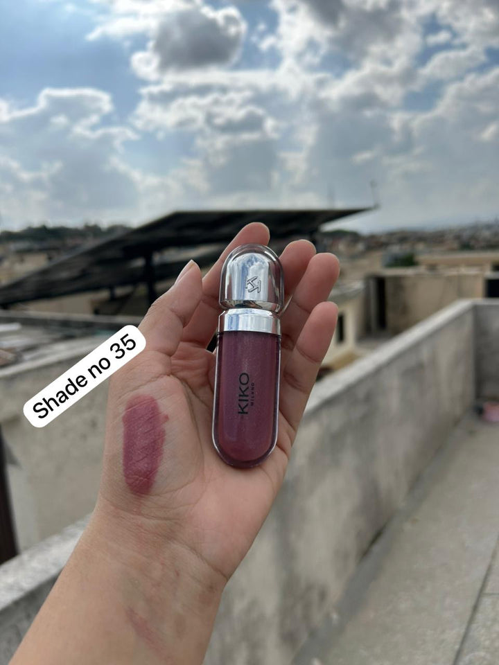 KIKO MILANO 3D HYDRA LIPGLOSS 6.5 ML EACH.