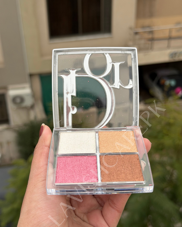 Dior backstage glow maximizer palette illuminateur and blush 10g 001 SHADE