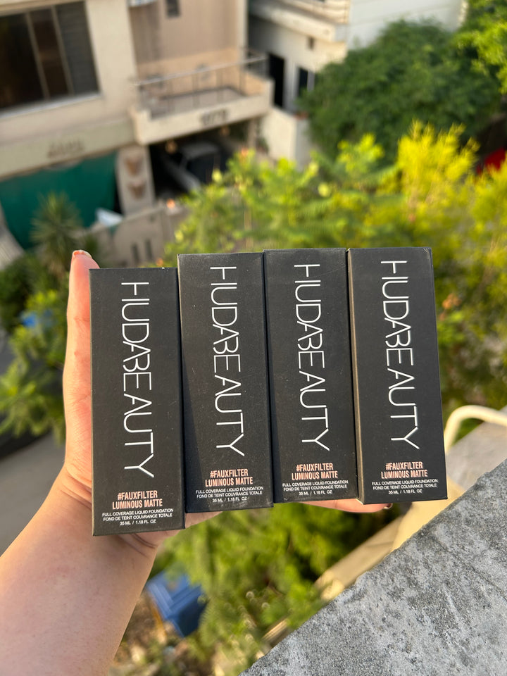 Huda beauty fauxfilter luminous matte full coverage foundation