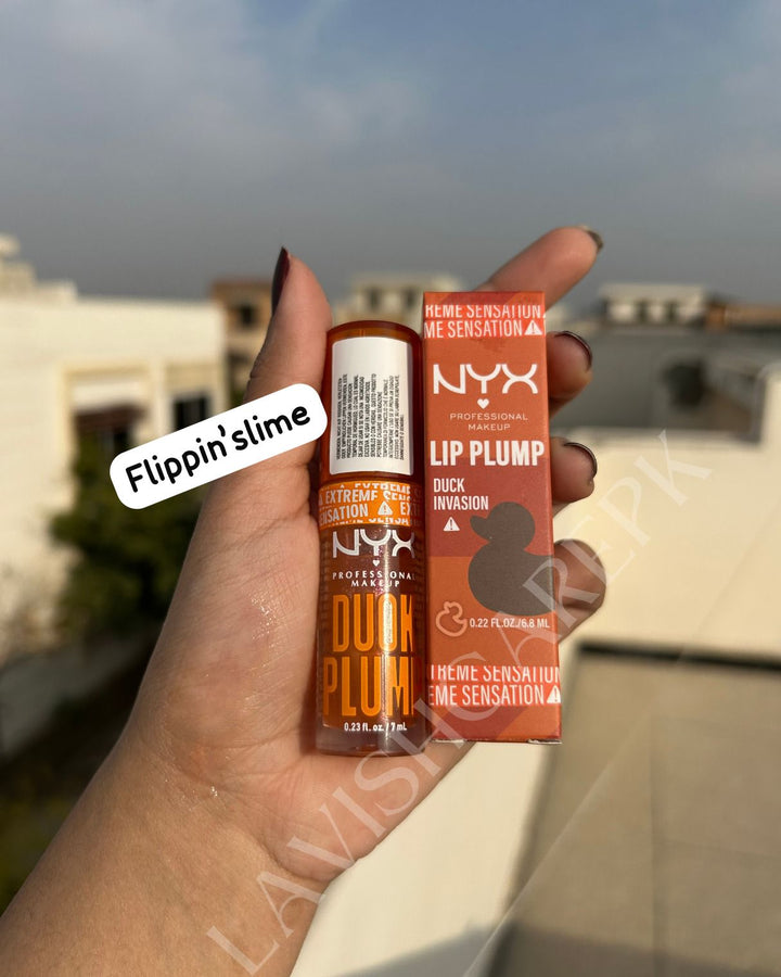 NYX DUCK PLUMP HIGH PIGMENT LIP GLOSS 7 ML EACH.
