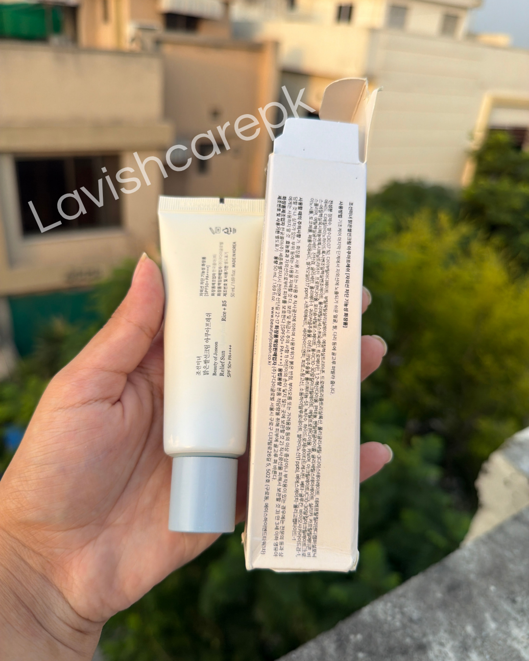 Beauty of Joseon Relief Sun: Aqua Fresh Rice + B5 (SPF 50+ PA++++) – 50ml
