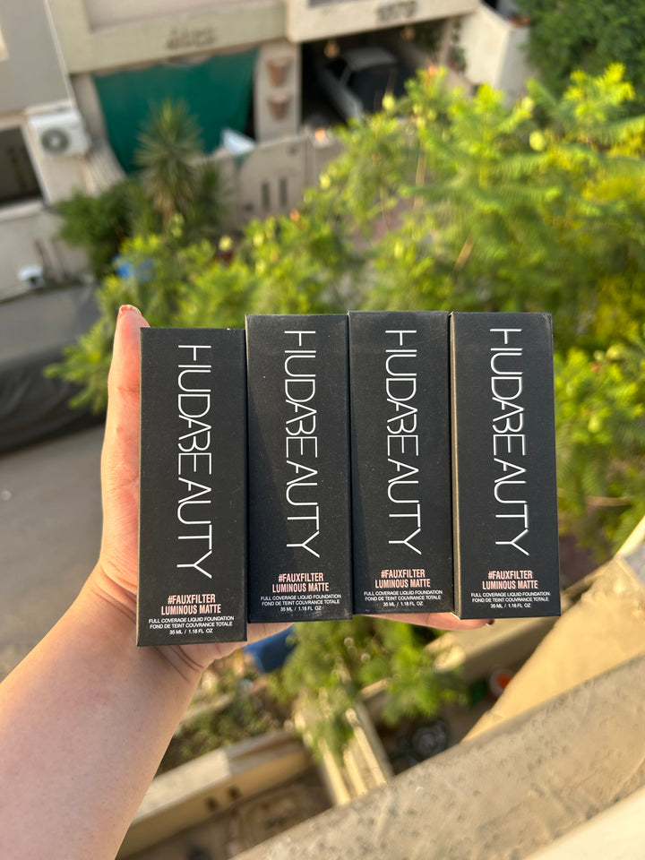 Huda beauty fauxfilter luminous matte full coverage foundation