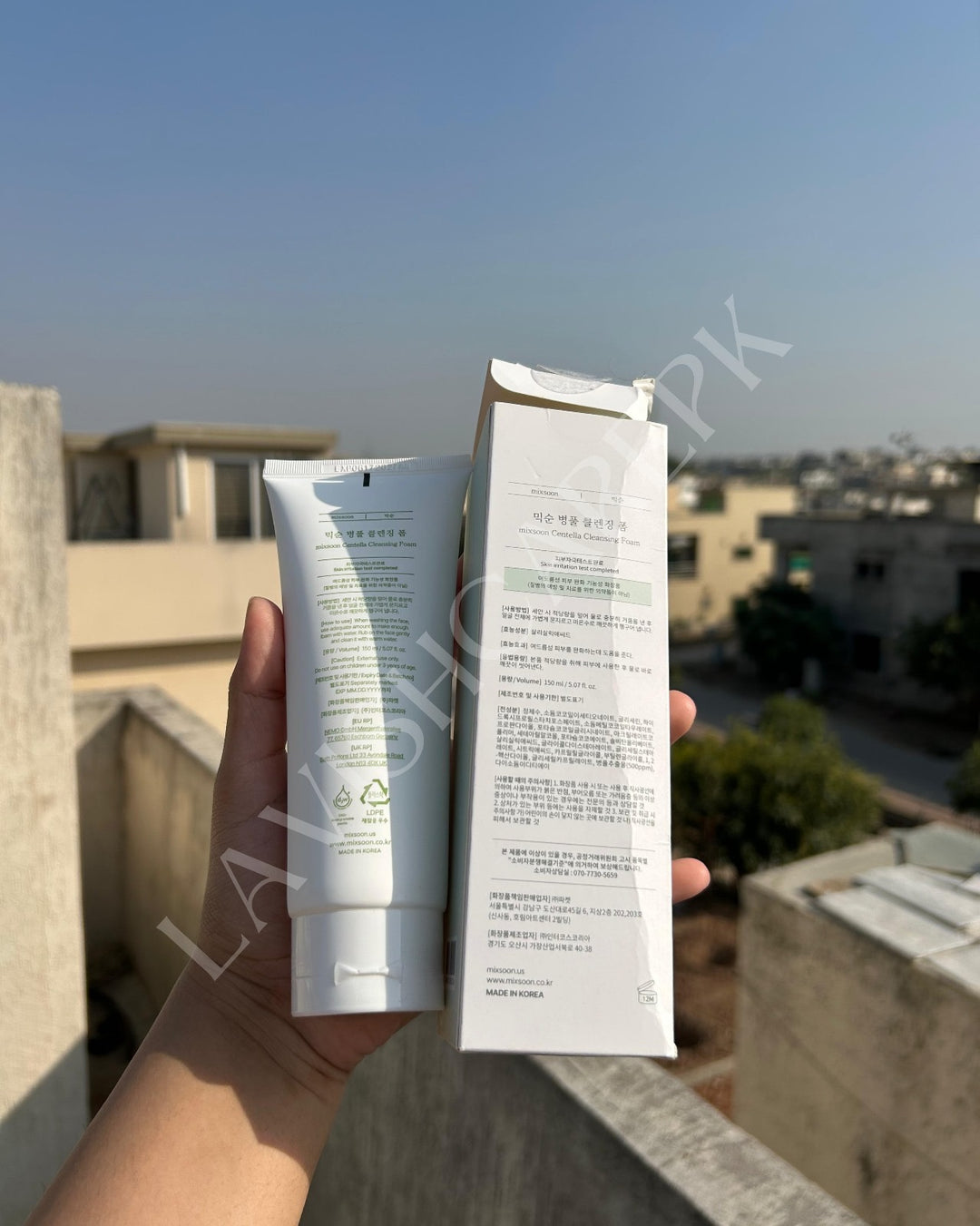 Mixsoon centella cleansing  foam 150 ml