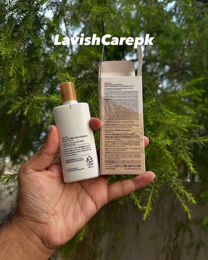 Centella AirFit Sunscreen Plus SPF 50+ PA++++! 🌿💧