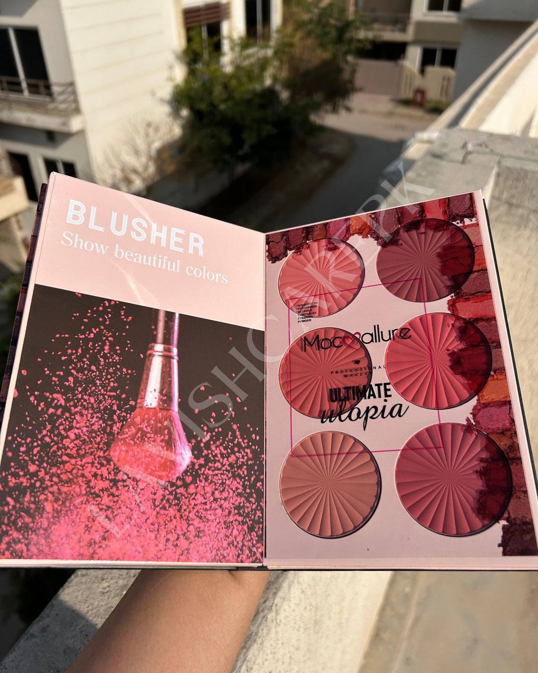 Mocuallure professional makeup book all in one