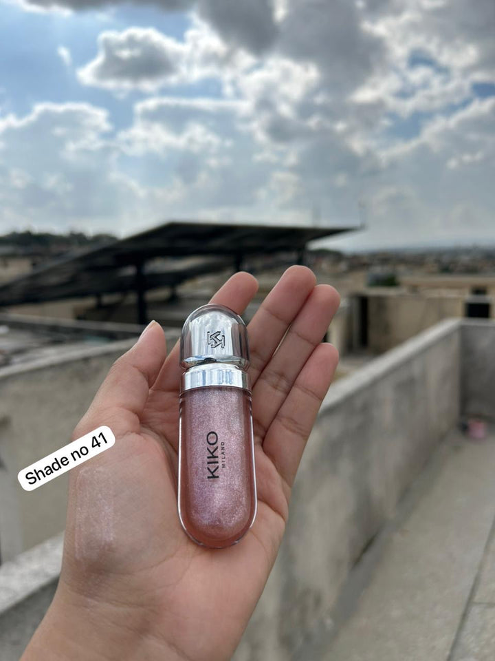 KIKO MILANO 3D HYDRA LIPGLOSS 6.5 ML EACH.