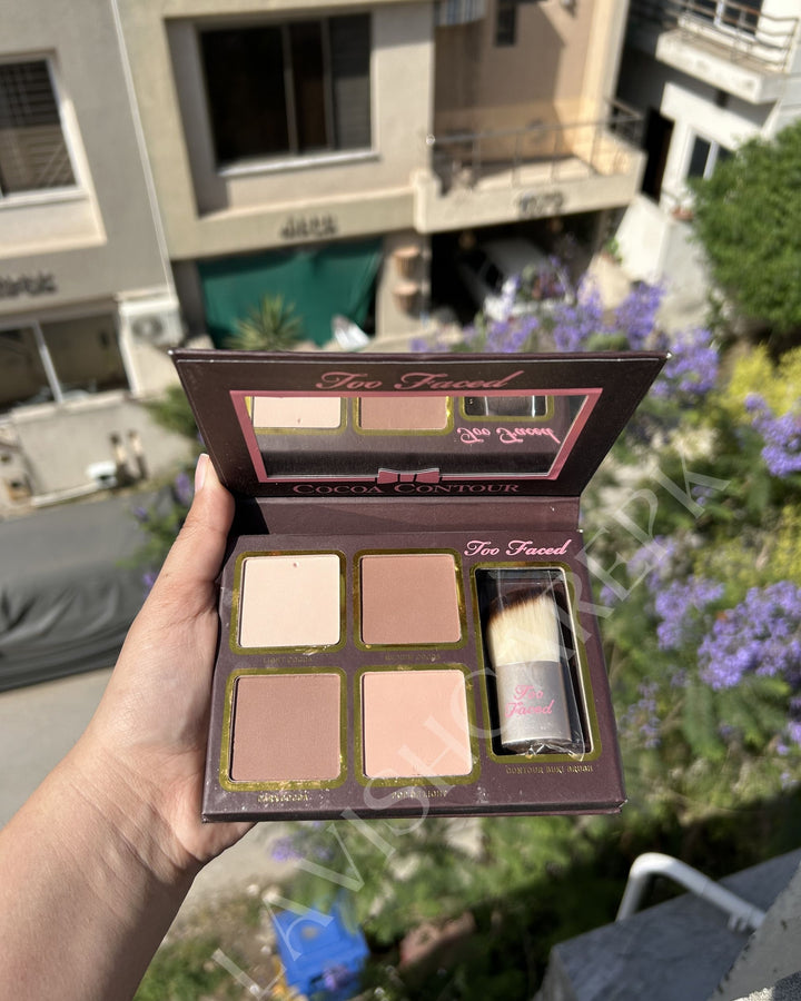Two faced cocoa contour palate