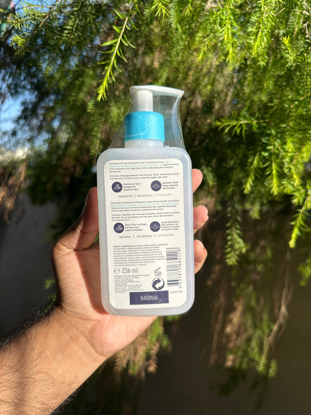 Cera ve SA smoothing Cleanser
