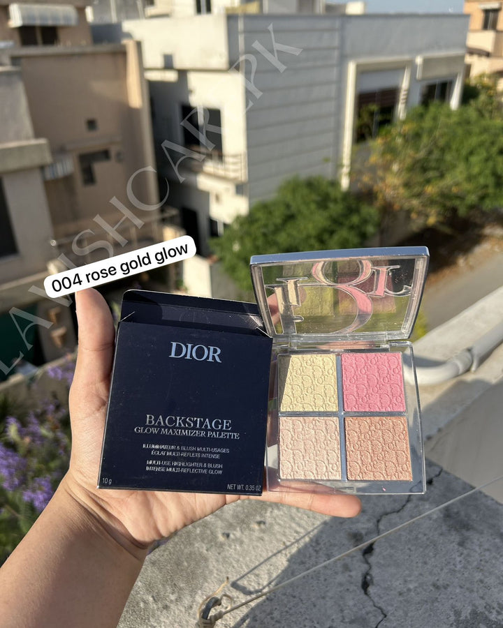 DIOR BACKSTAGE GLOW MAXIMIZER FACE PALETTE SHADE# 004