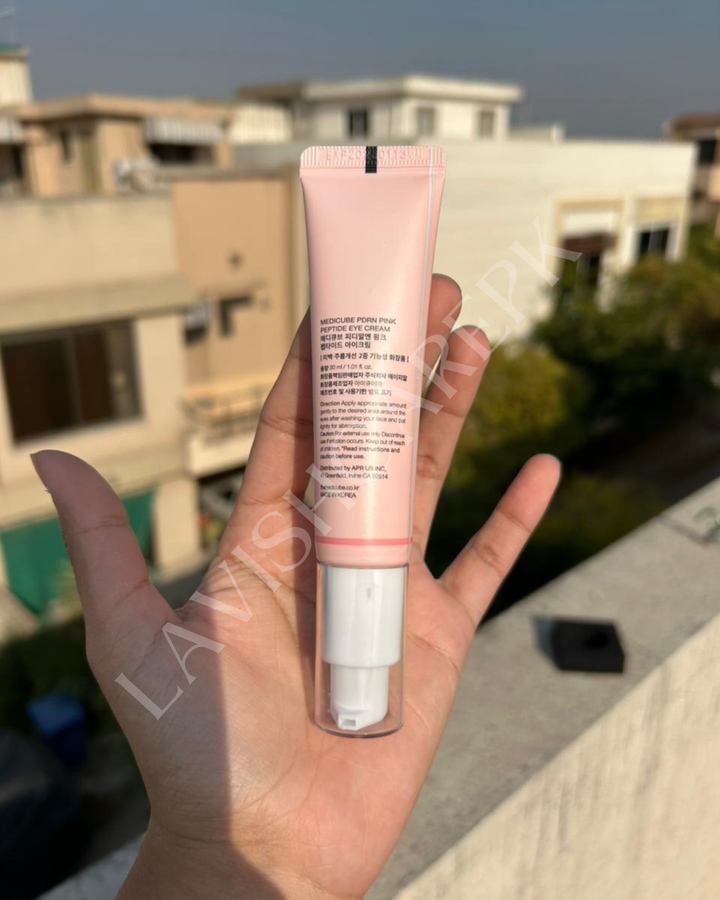 Medicube pdrn pink peptide eye cream