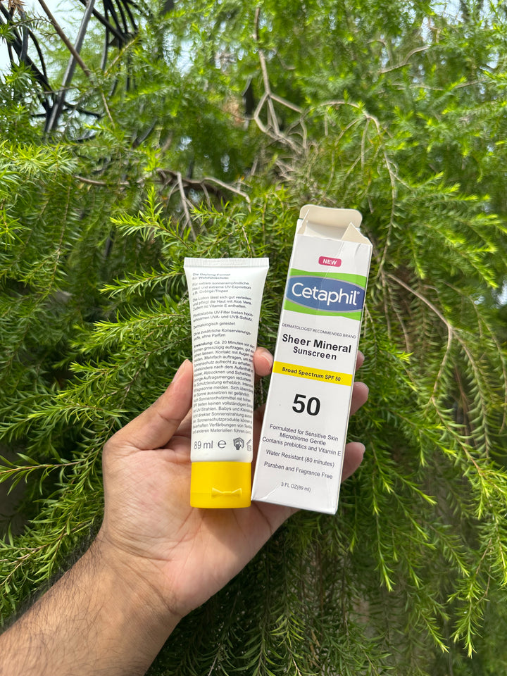 CETAPHIL SUN SPF 50 SHEER MINERAL SUNSCREEN 89 ML