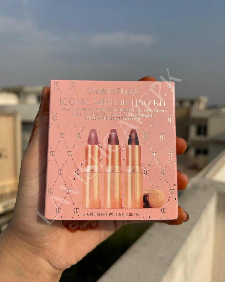 Charlotte tilbury 3 in 1 lipstick set