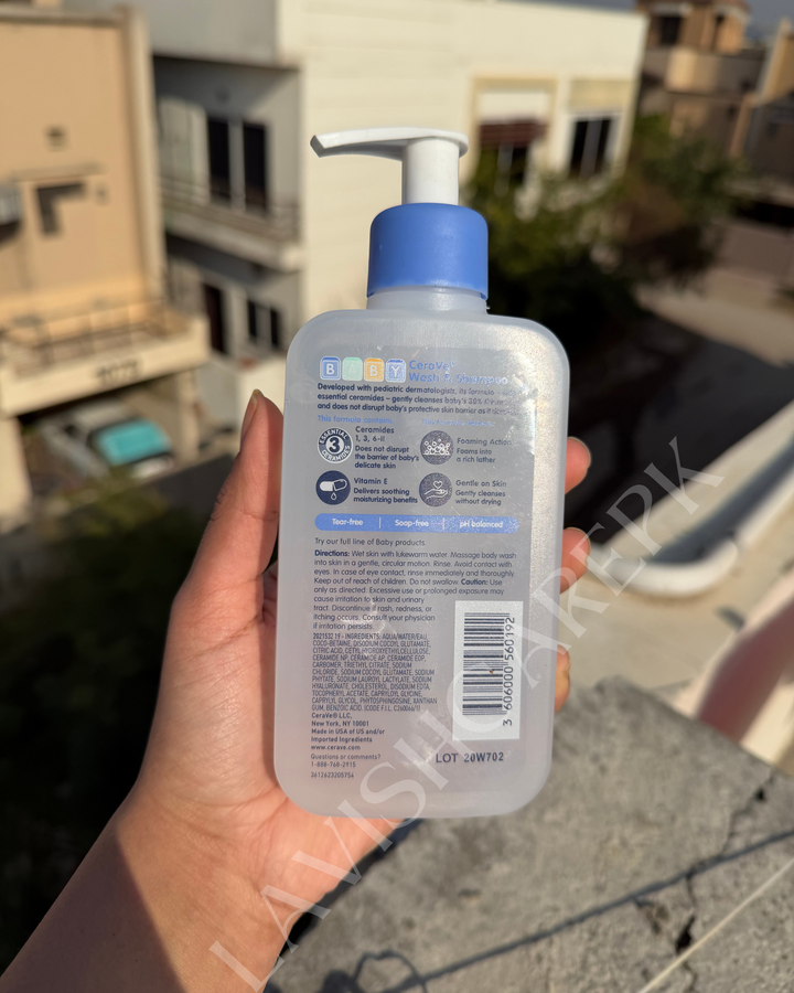 CeraVe Baby Wash & Shampoo 237 ml