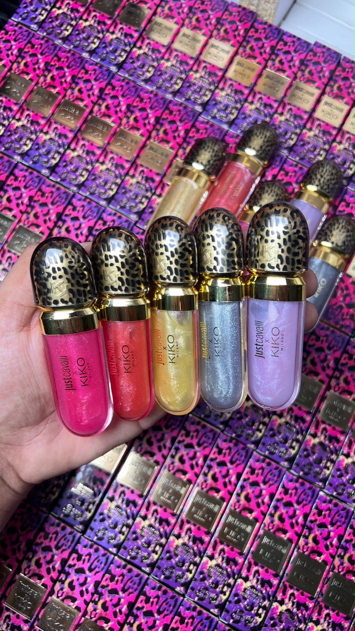 🐆💋 Just Cavalli x KIKO MILANO 3D Hydra Lip Gloss – Rebel Edition