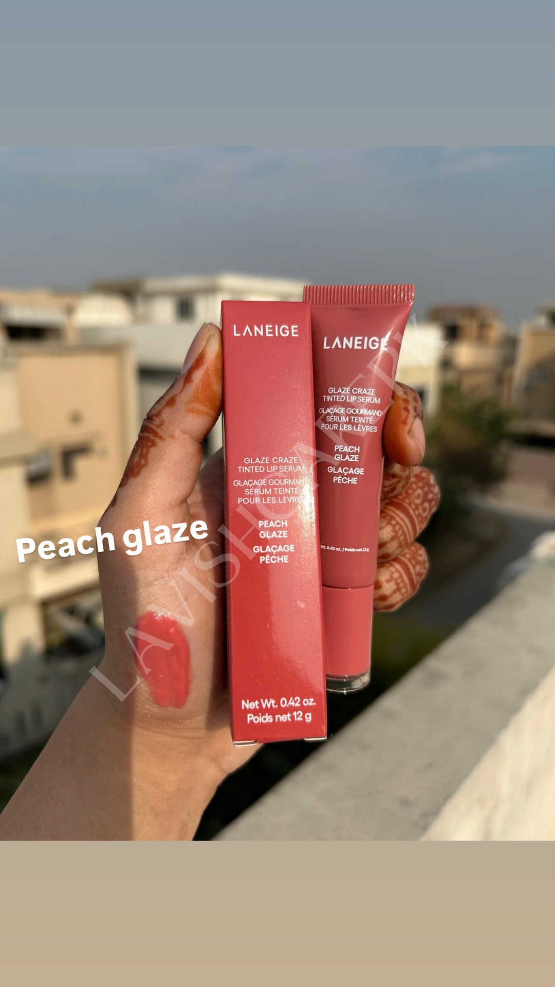 Laneige tinted lip serum 12 g each