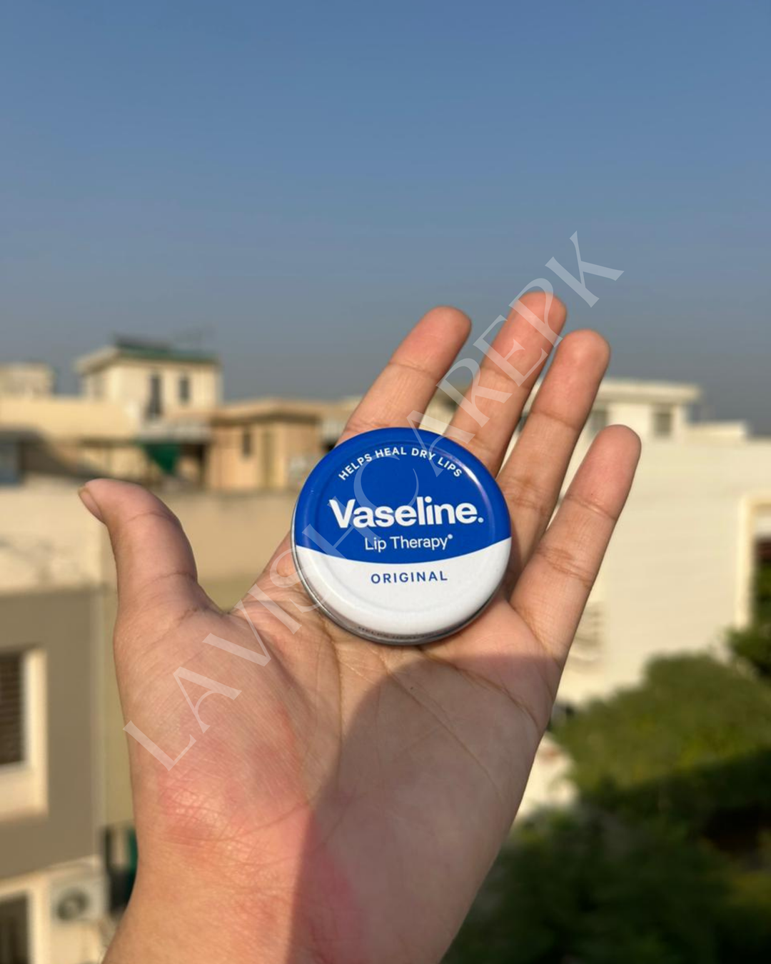 VASELINE LIP THERAPY BALMS 20 GRAMS EACH.