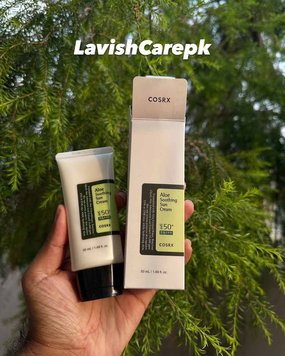 Cosrx Aloe vera 50+ spf sun cream