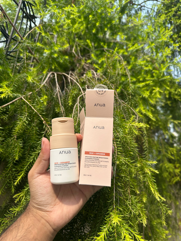 Anua Rice + Ceramide Enzyme Brightening Cleansing Powder – 40 g