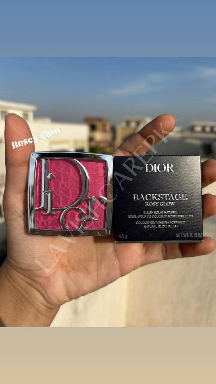 Dior backstage rosy glow blush palate