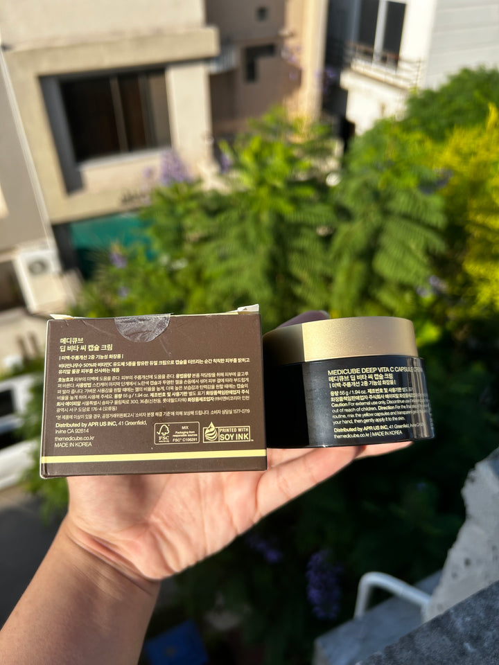 Medicube deep vita c capsule cream 55 grams.