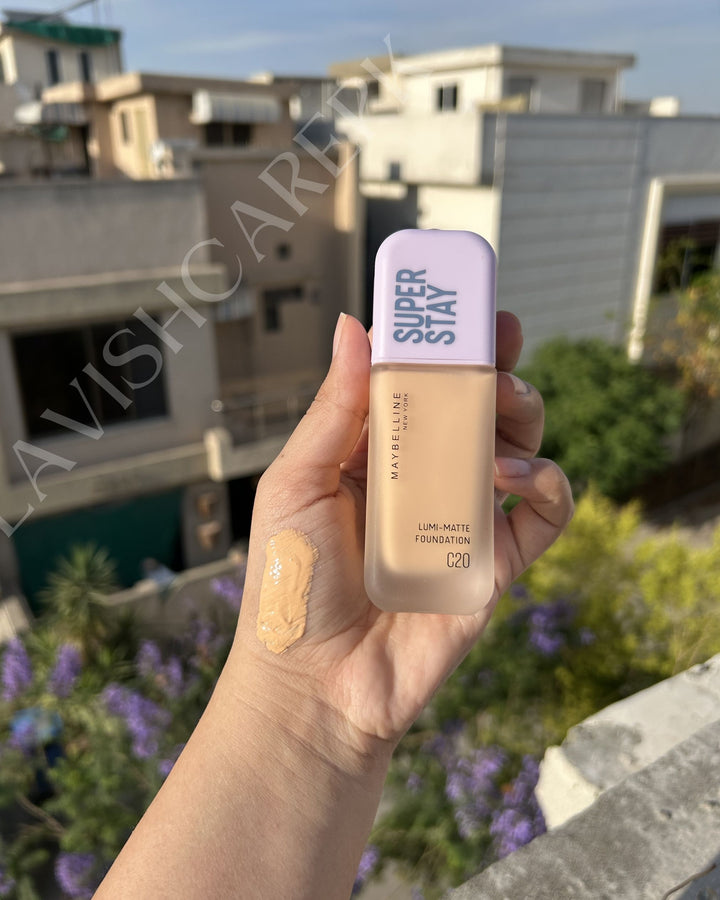 MAYBELLINE SUPERSTAY LUMI-MATTE FOUNDATION 30 ML EACH