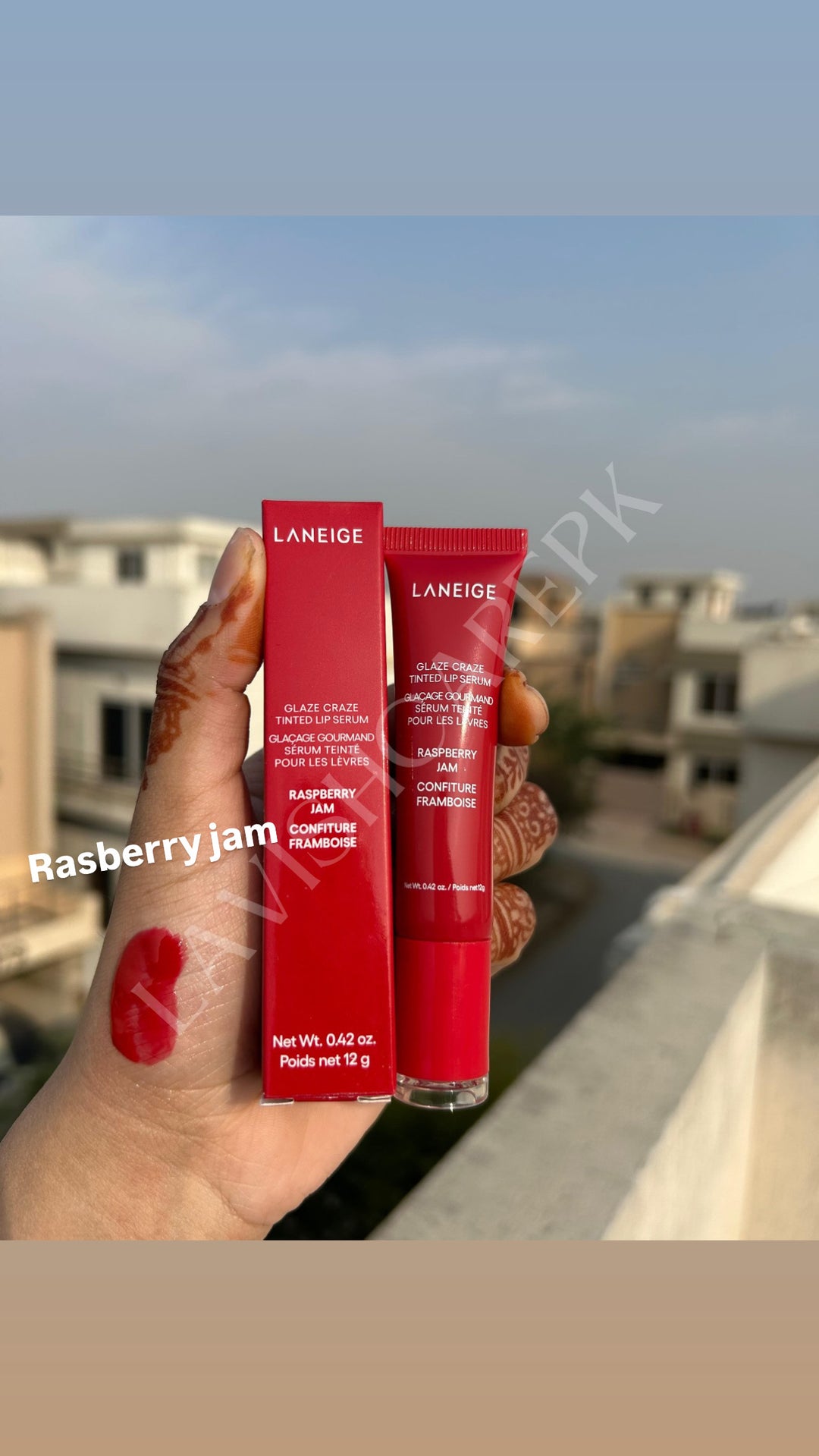 Laneige tinted lip serum 12 g each
