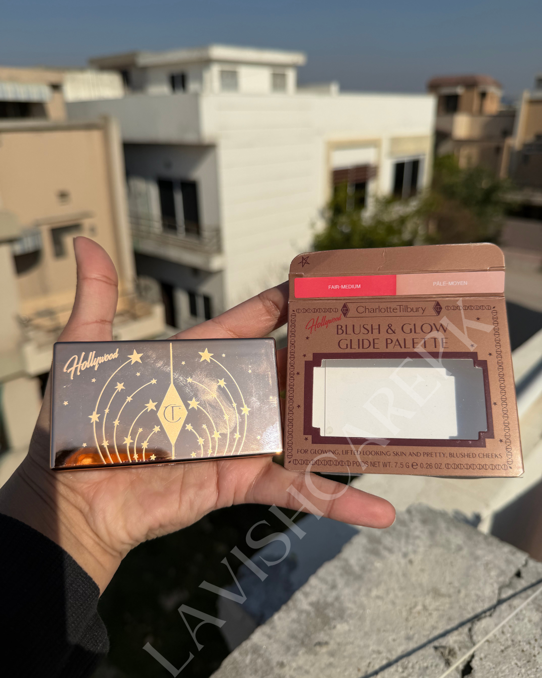 Charlotte tilbury blush and glow glide palette 7.5 g