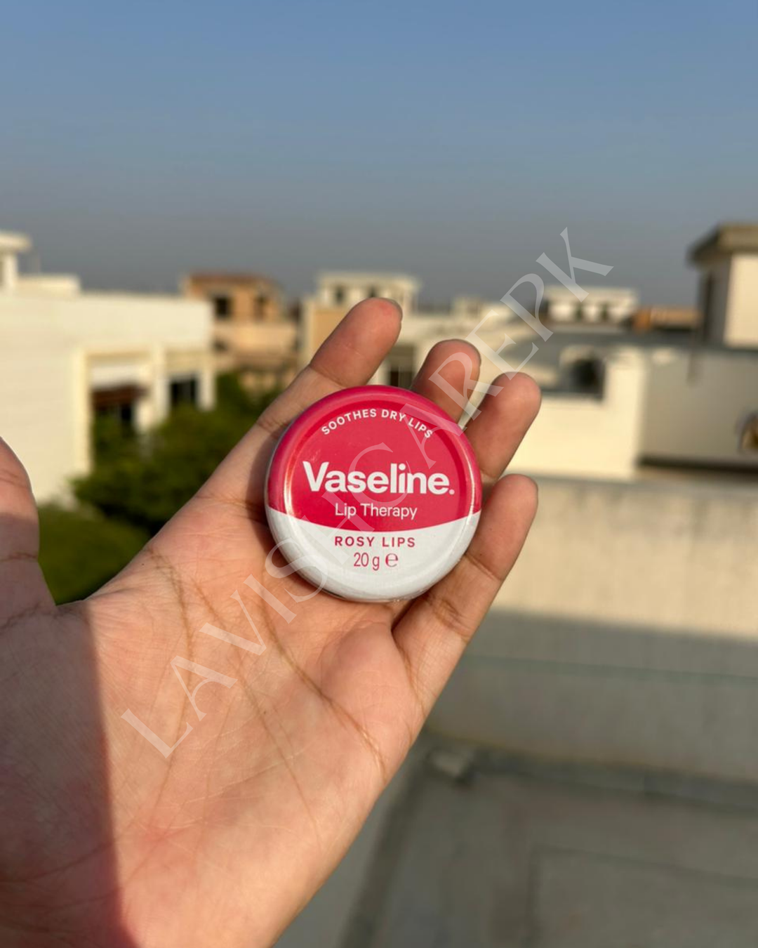 VASELINE LIP THERAPY BALMS 20 GRAMS EACH.