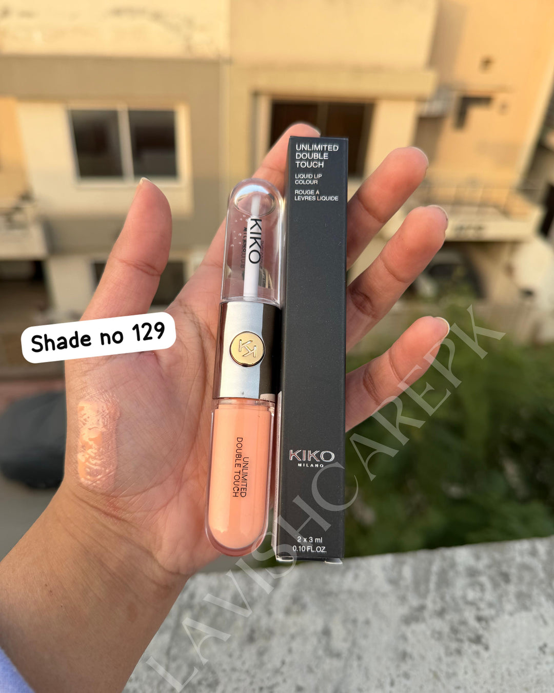 Kiko milano ultimate double touch liquid lip colour two faced