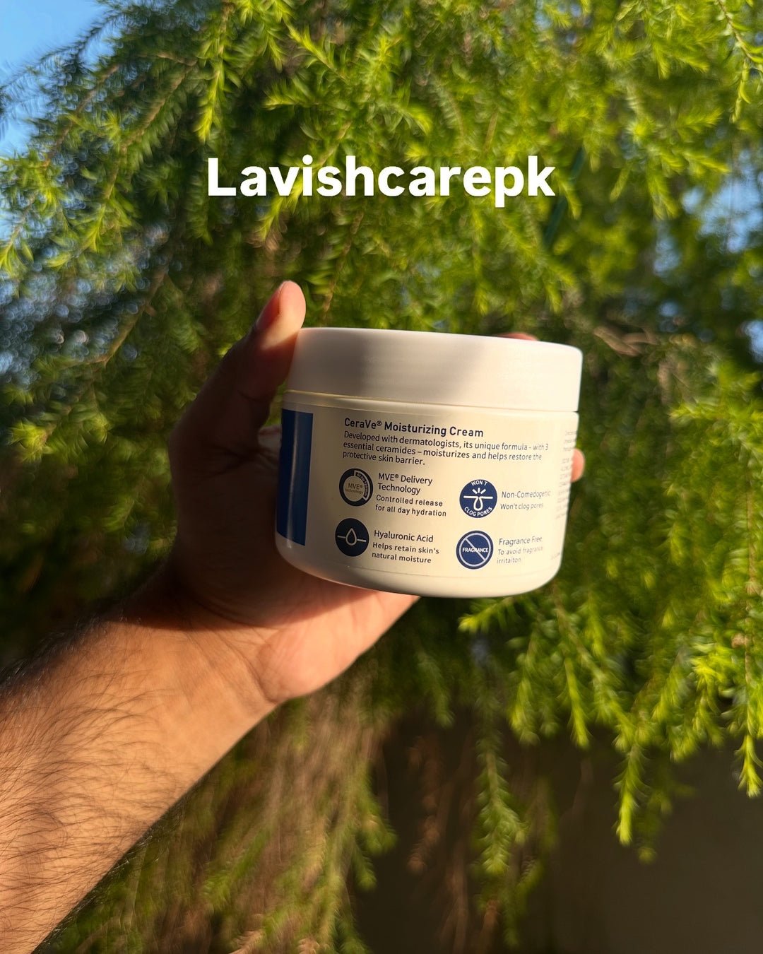 Cera ve moisturising Cream Jar 340 Grams .
