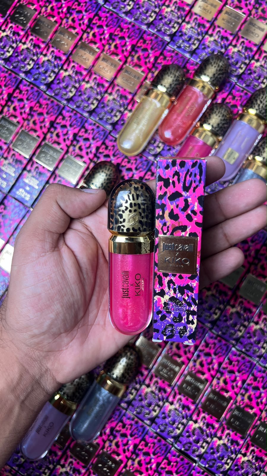🐆💋 Just Cavalli x KIKO MILANO 3D Hydra Lip Gloss – Rebel Edition