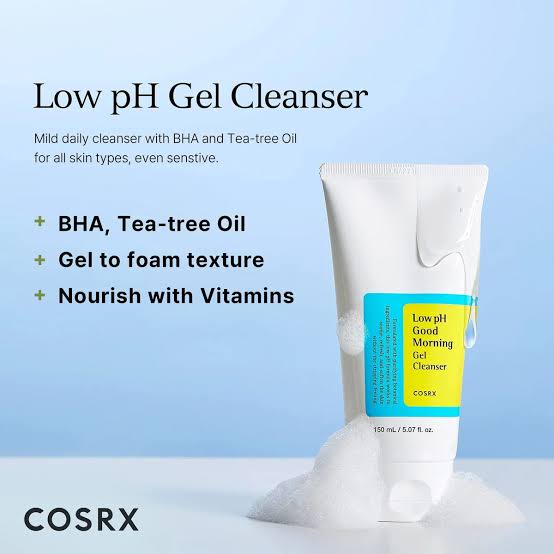 Cosrx Low PH Goodmorning Gel Cleanser