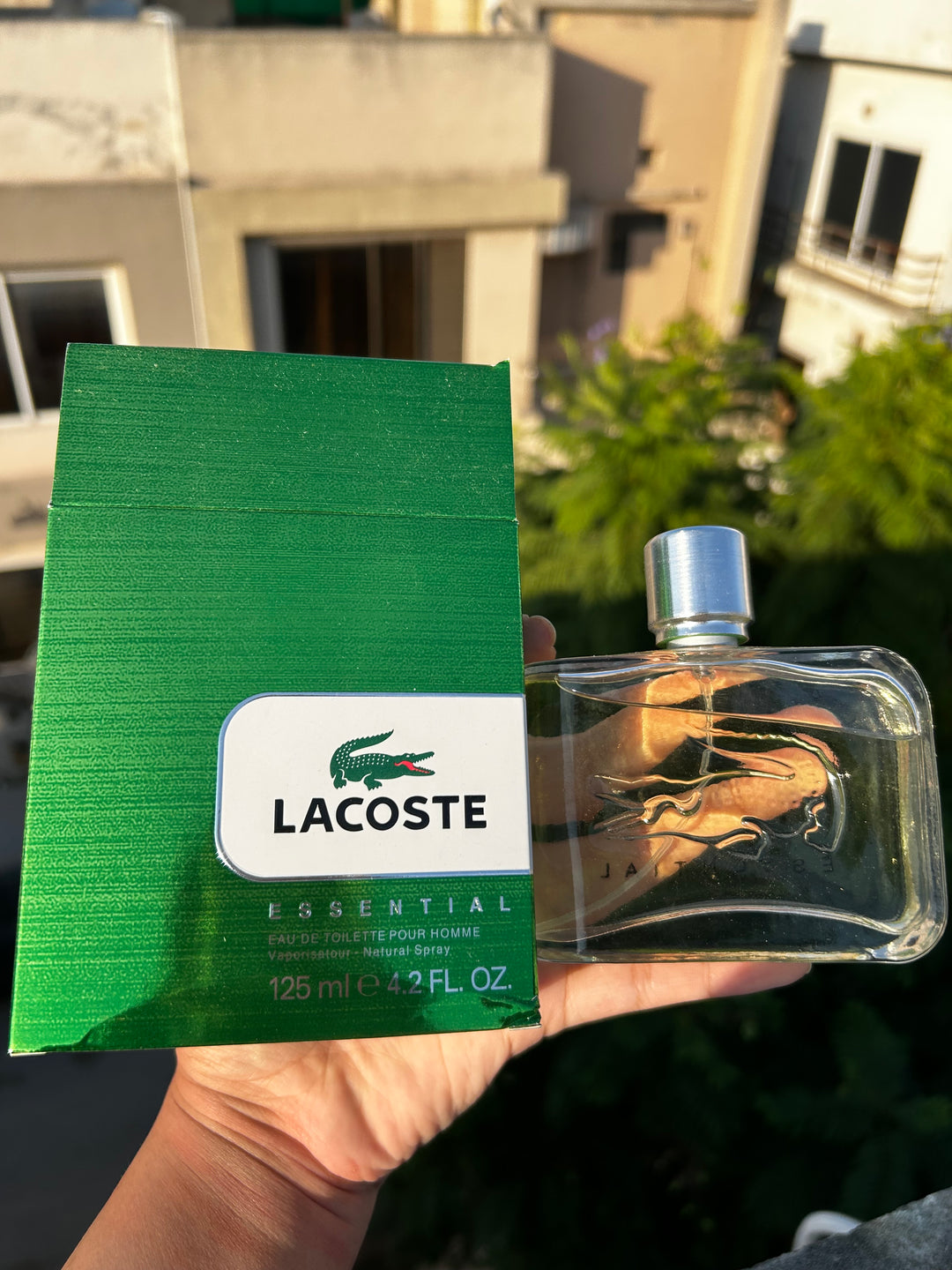 💚 Lacoste Essential Eau de Toilette for Men – 125ml
