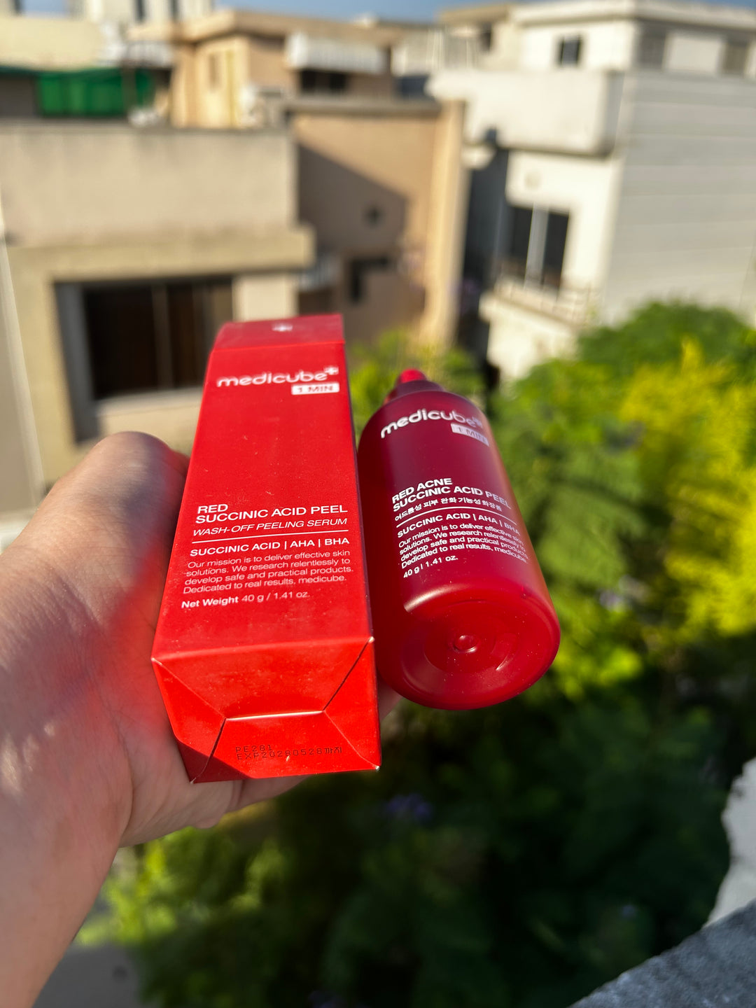 MEDICUBE Red Acne Succinic Acid Peel – Targeted Clarity, Weekly Renewal