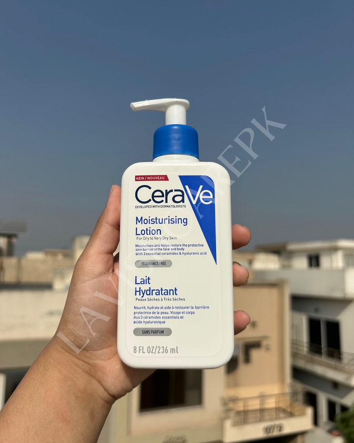 CERA VE MOISTURIZING LOTION-236 ML. DRY TO VERY DRY SKIN.