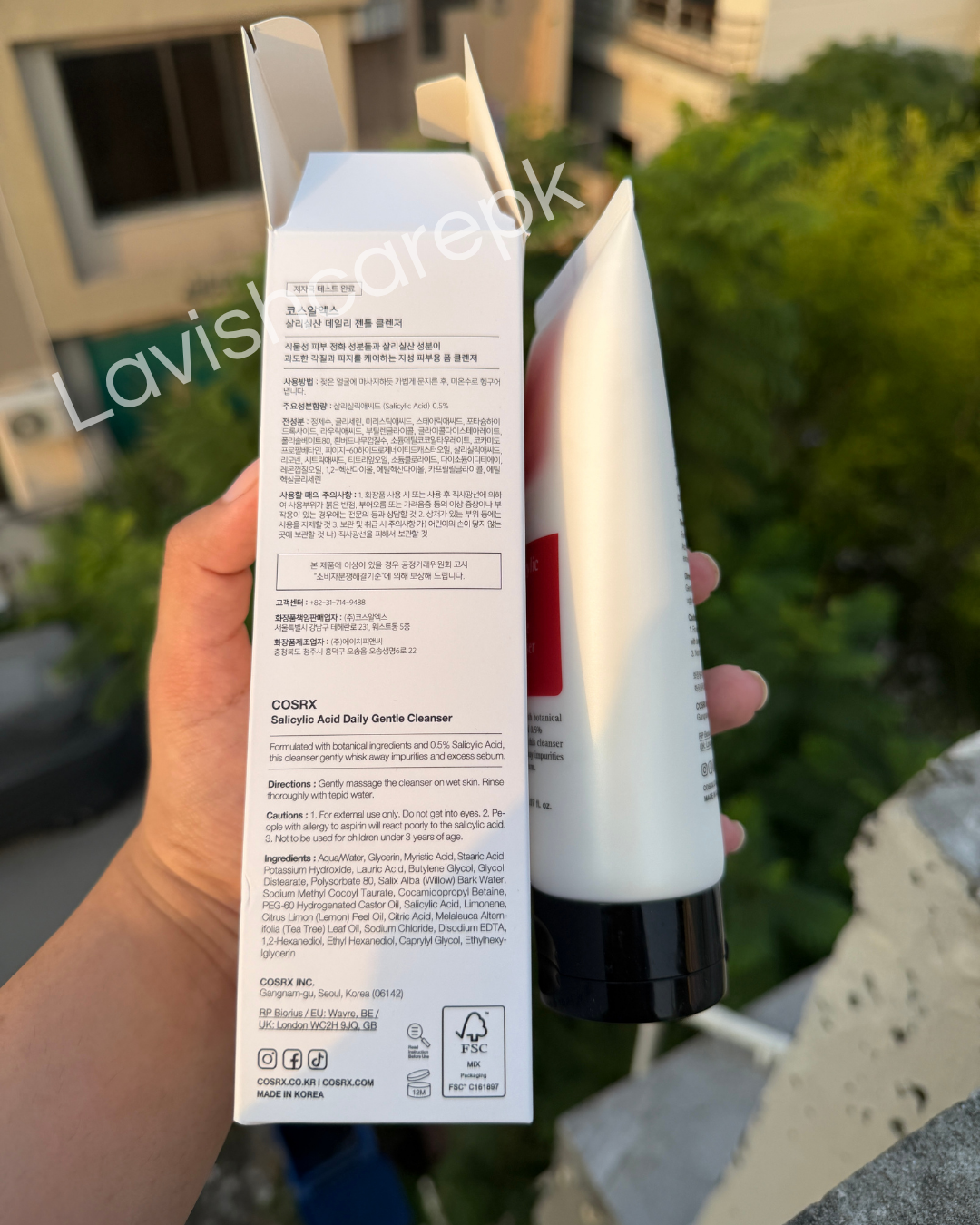 COSRX SALICYCLIC ACID DAILY GENTLE CLEANSER LIMITED STOCK✨😍. 150 ML.