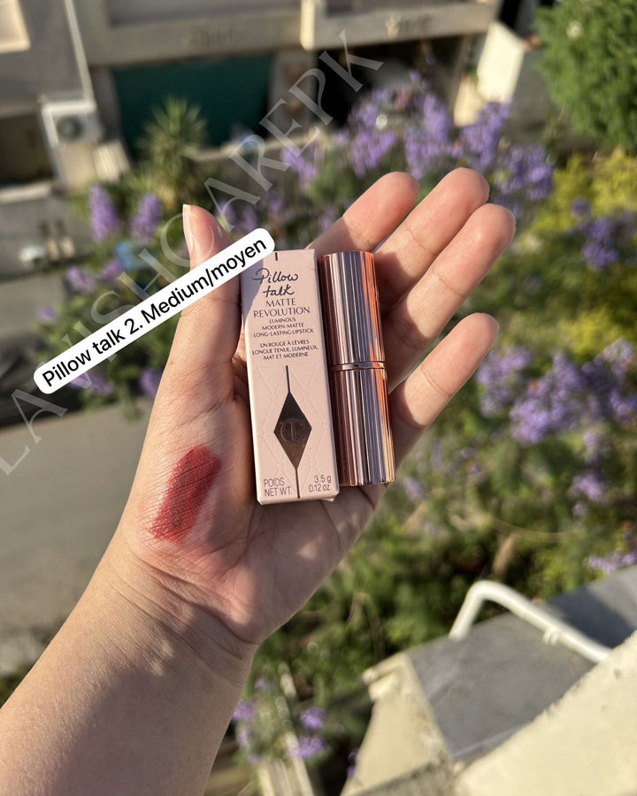 CHARLOTTE TILBURY PILLOW TALK LIPSTICK 3.5 GRAMS BIG SIZE.