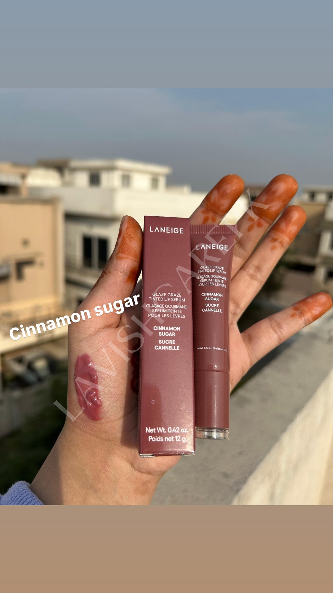 Laneige tinted lip serum 12 g each