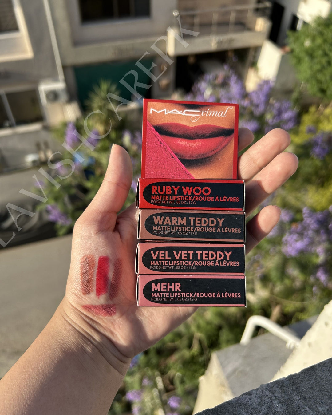 MAC TRAVEL EXCLUSIVE MINI MATTE LIP KIT x 4