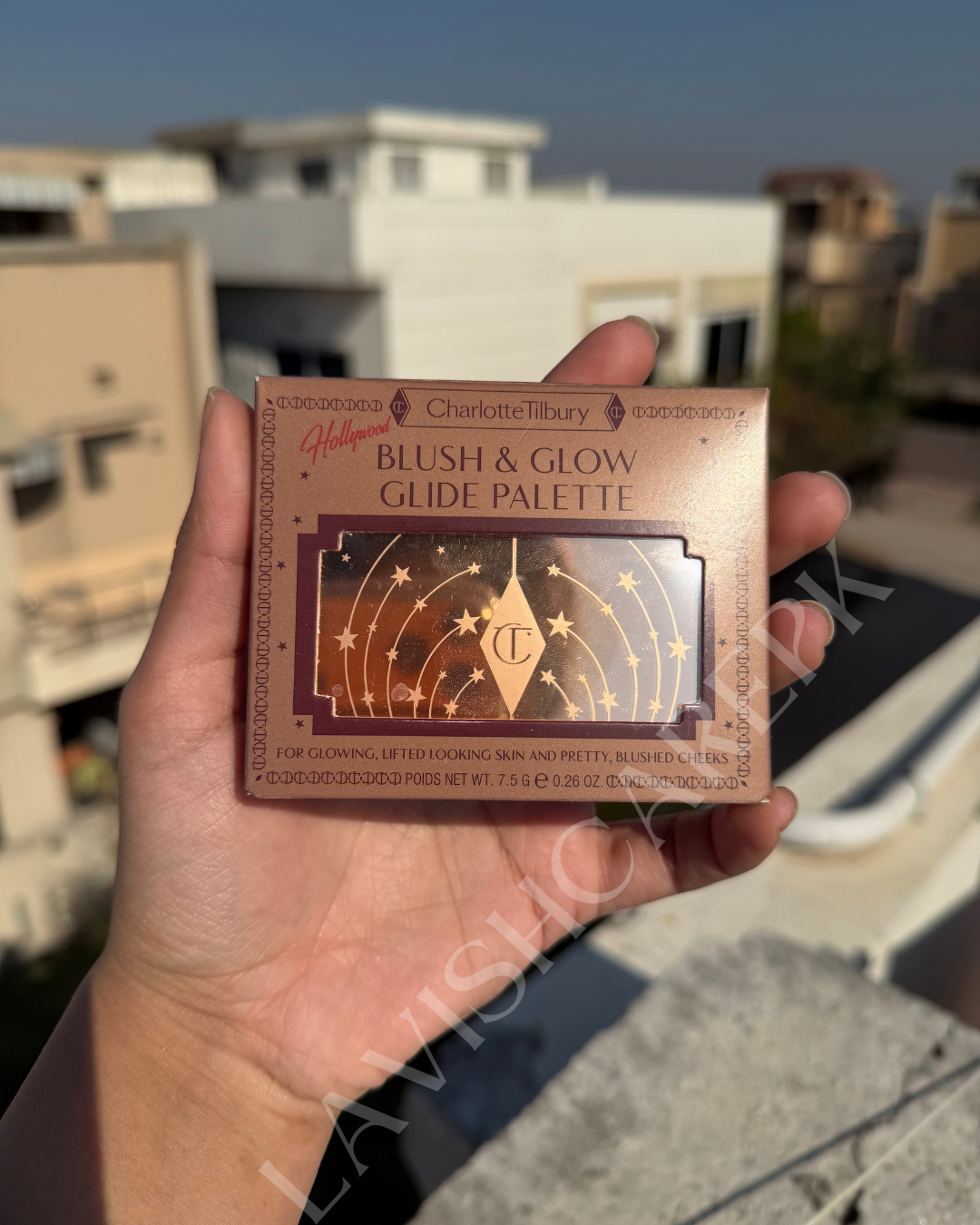 Charlotte tilbury blush and glow glide palette 7.5 g