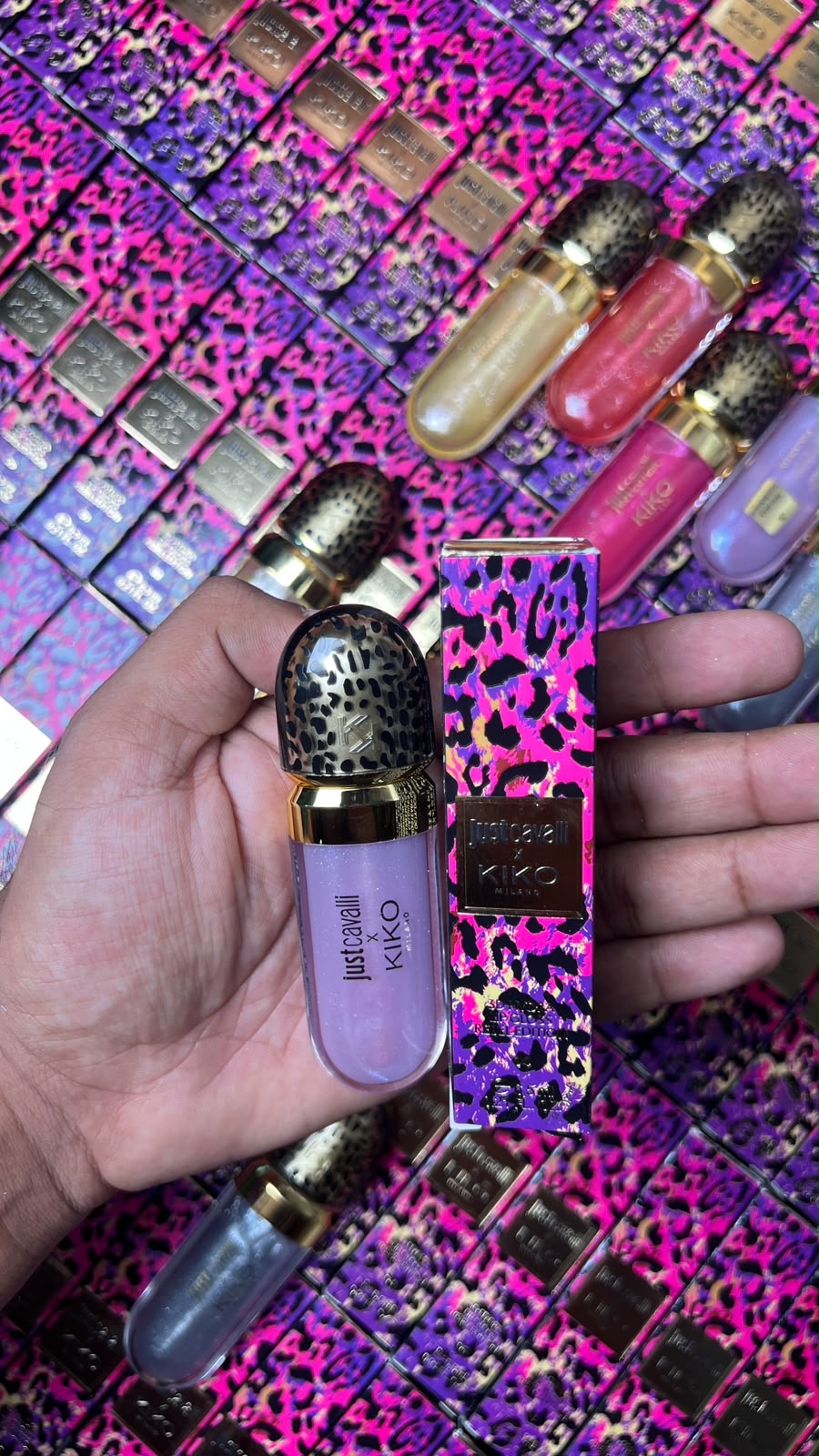 🐆💋 Just Cavalli x KIKO MILANO 3D Hydra Lip Gloss – Rebel Edition