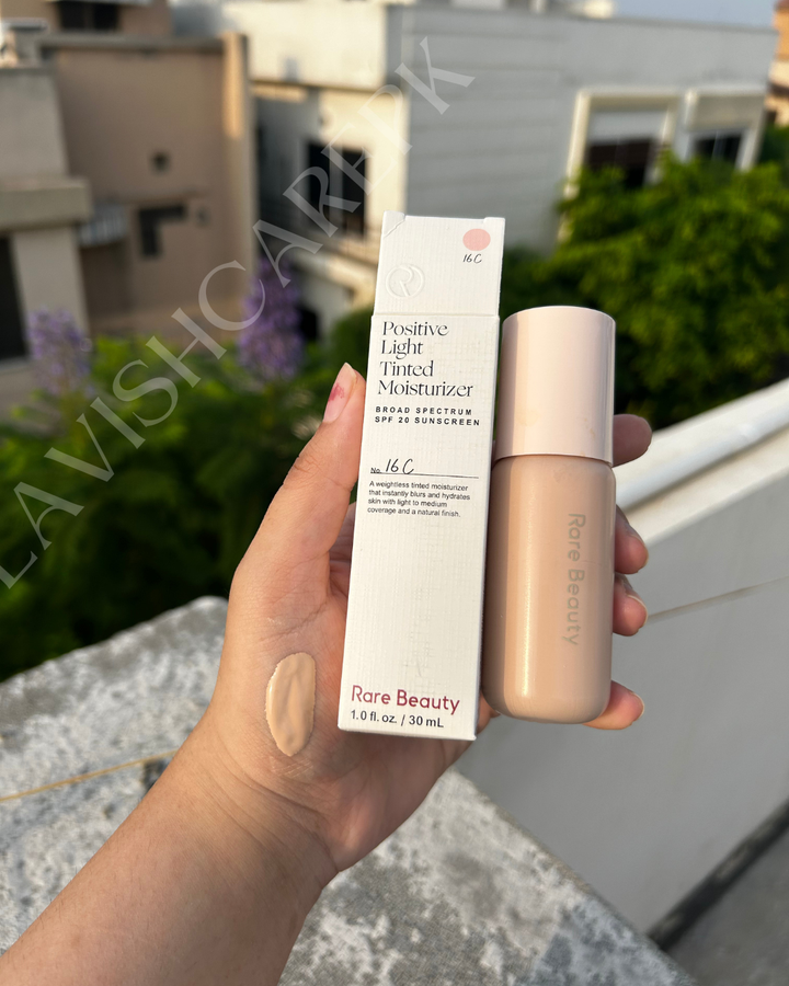 RARE BEAUTY POSITIVE LIGHT TINTED MOISTURIZER SPF 20 | LIGHTWEIGHT HYDRATING SKIN TINT | 30ML