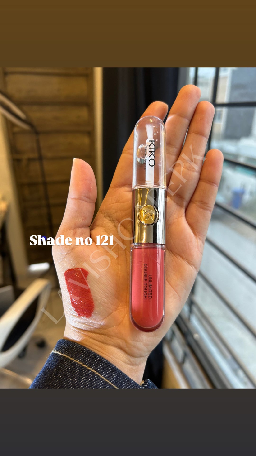 Kiko milano ultimate double touch liquid lip colour two faced