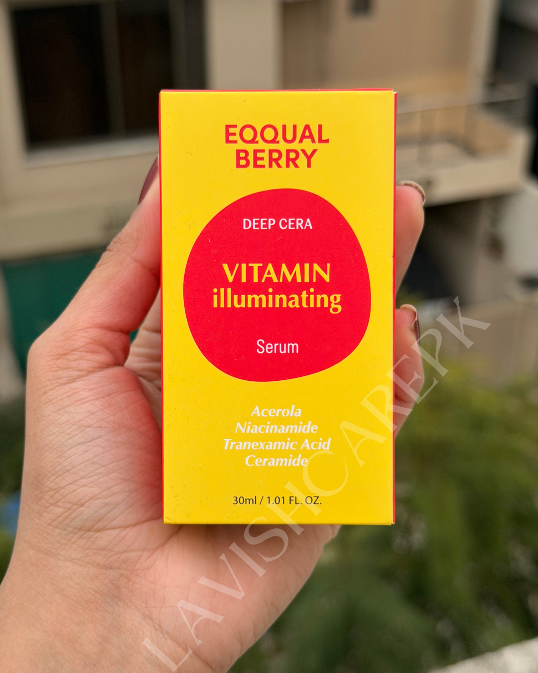Eqqual berry deep Cera vitamin illuminating serum 30 ml